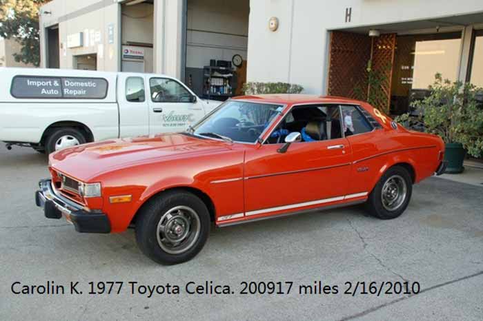 200K Mile Club - 1977 Toyota Celica - picture #2
