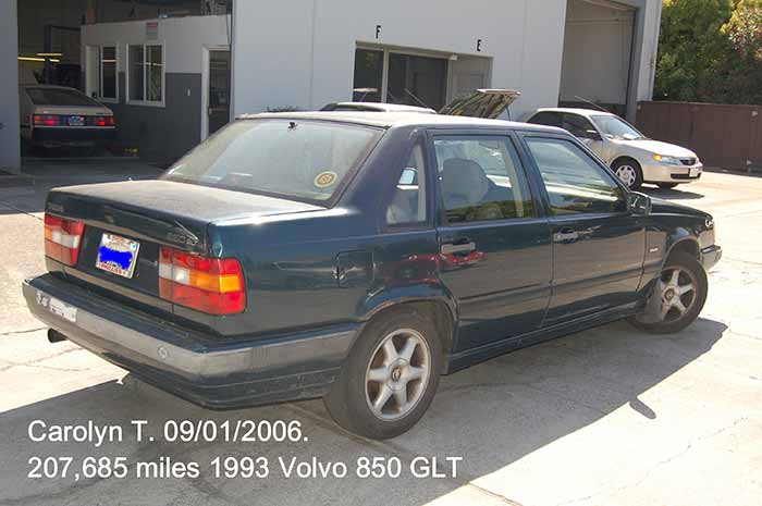 200K Mile Club - 1993 Volvo 850 GLT
