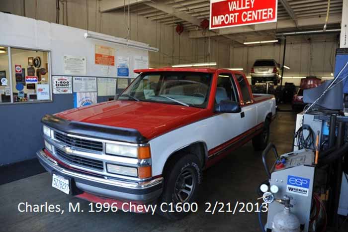 200K Mile Club - 1996 Chevy C1600