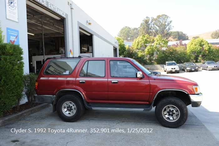 200K Mile Club - 1992 Toyota 4Runner