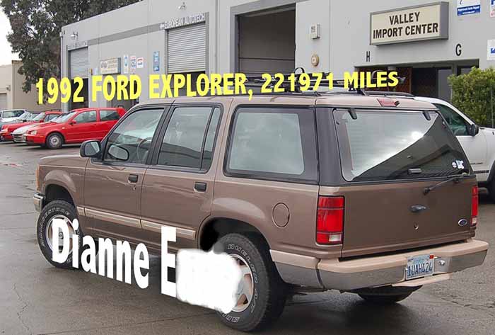 200K Mile Club - 1992 Ford Explorer