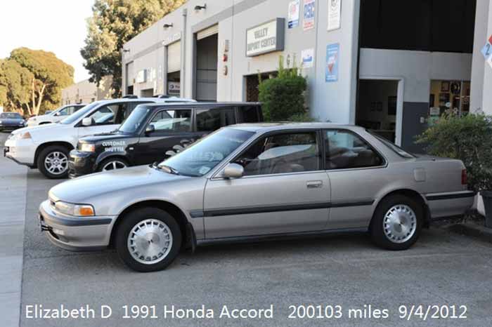 200K Mile Club - 1991 Honda Accord