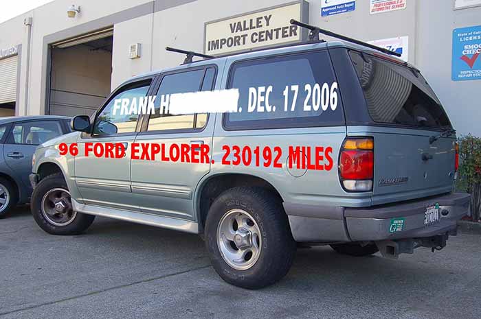 200K Mile Club - 96 Ford Explorer