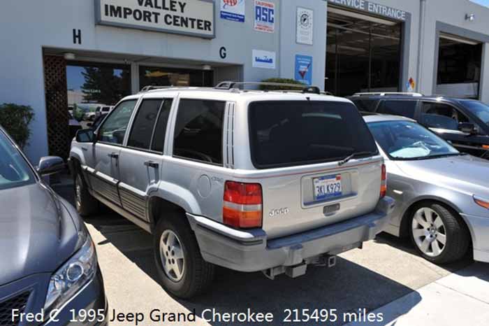 200K Mile Club - 1995 Jeep Grand Cherokee