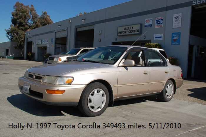 200K Mile Club - 1997 Toyota Corolla 