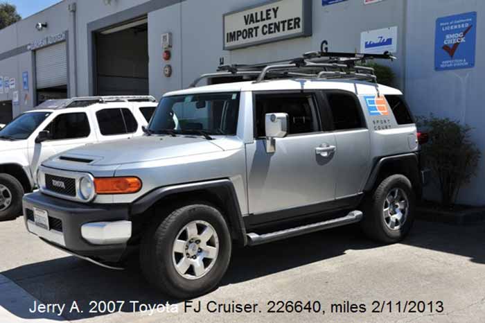 200K Mile Club - 2007 Toyota FJ Cruizer