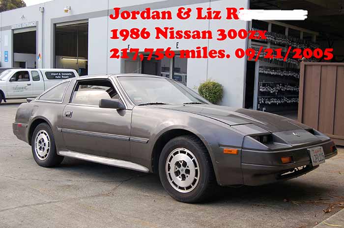 200K Mile Club - 1986 Nissan 300zx