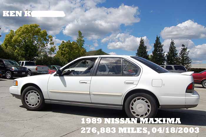 200K Mile Club - 1989 Nissan Maxima