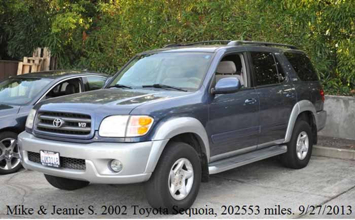 200K Mile Club | 2002 Toyota Sequoia