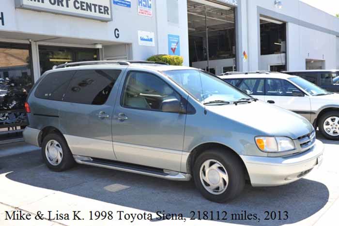 200K Mile Club - 1998 Toyota Siena