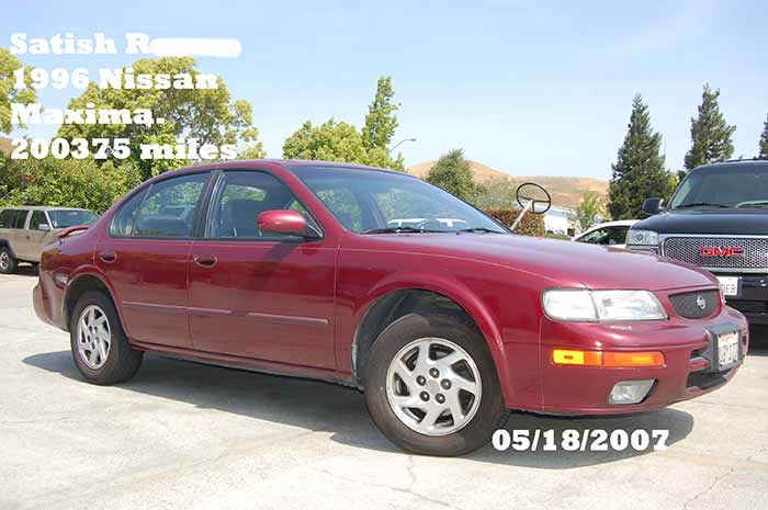 200K Mile Club - 1996 Nissan Maxima