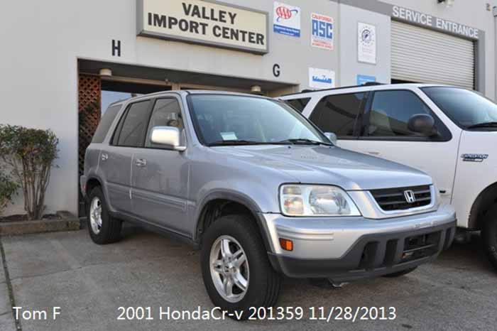 200K Mile Club - 2001 Honda Cr-v